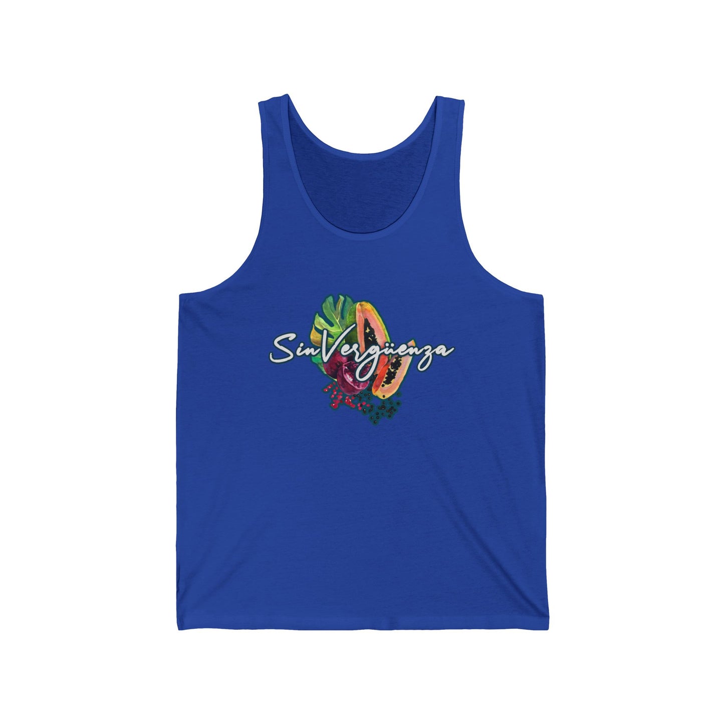 Sin Vergüenza Unisex Jersey Tank