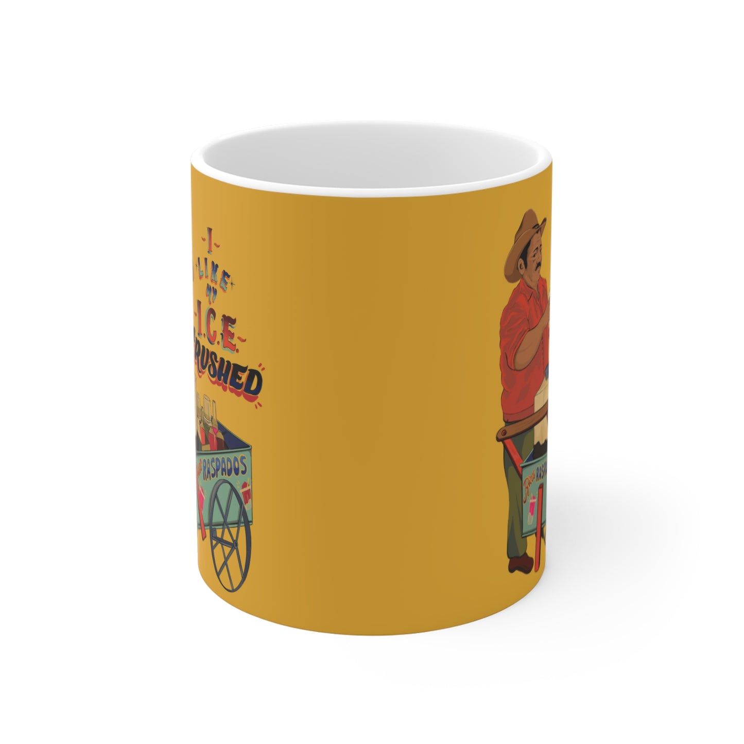 A We like our ice crushed Mug