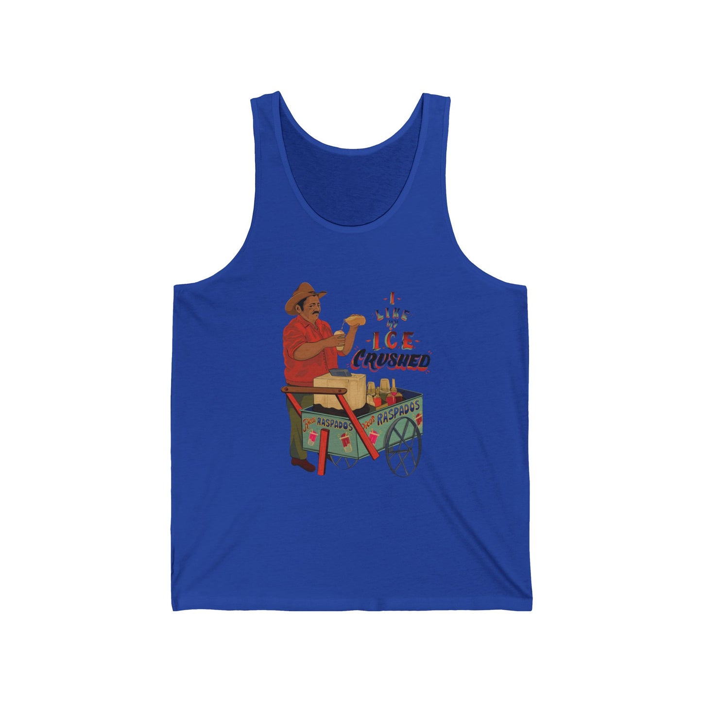 A We like our ice crushed Tank Top