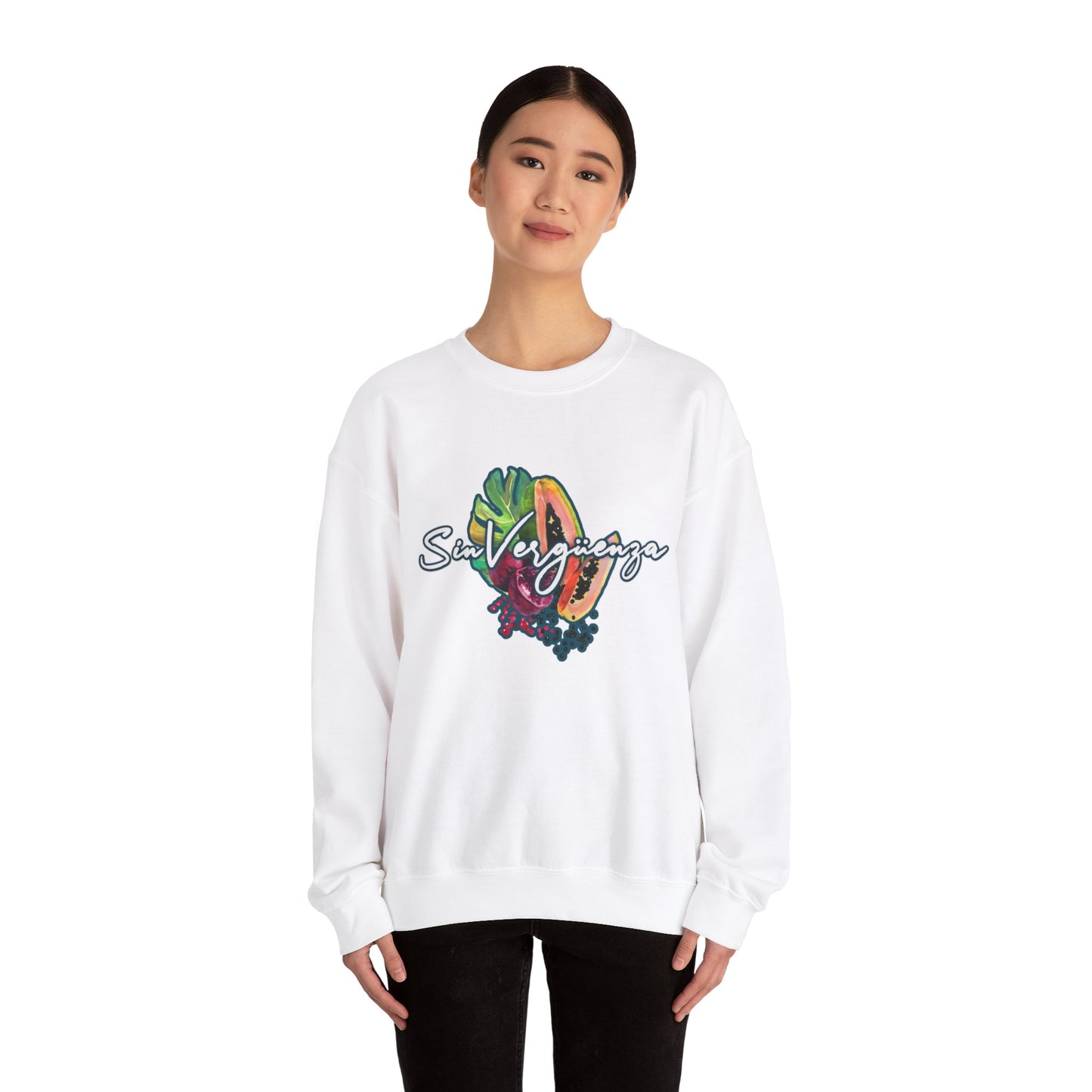 Sin Vergüenza Unisex Heavy Blend™ Crewneck Sweatshirt