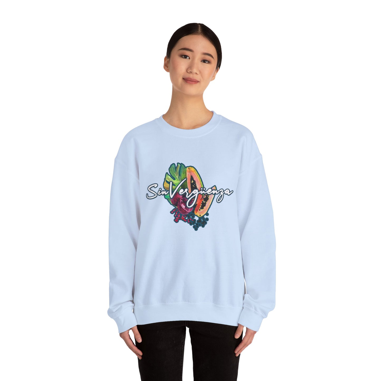 Sin Vergüenza Unisex Heavy Blend™ Crewneck Sweatshirt