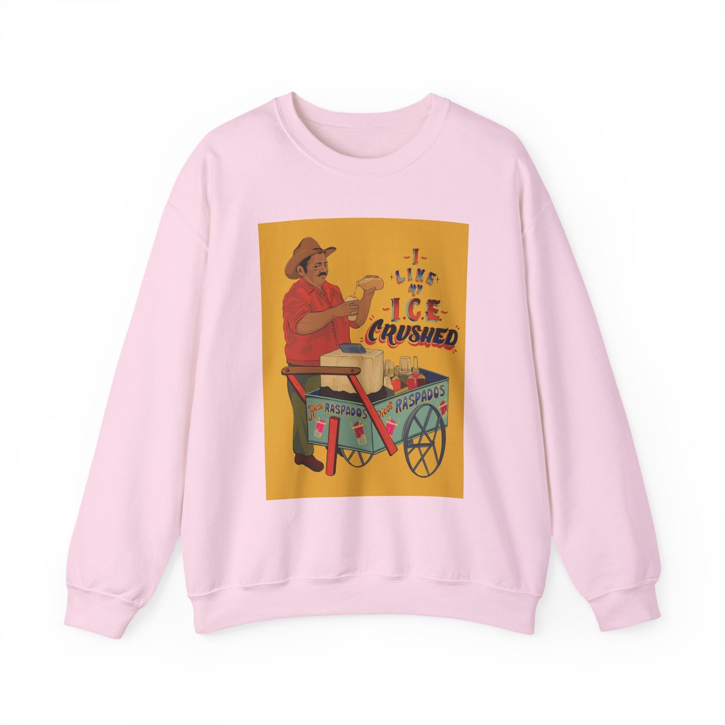 A We like our ice crushed Crewneck Sweatshirt