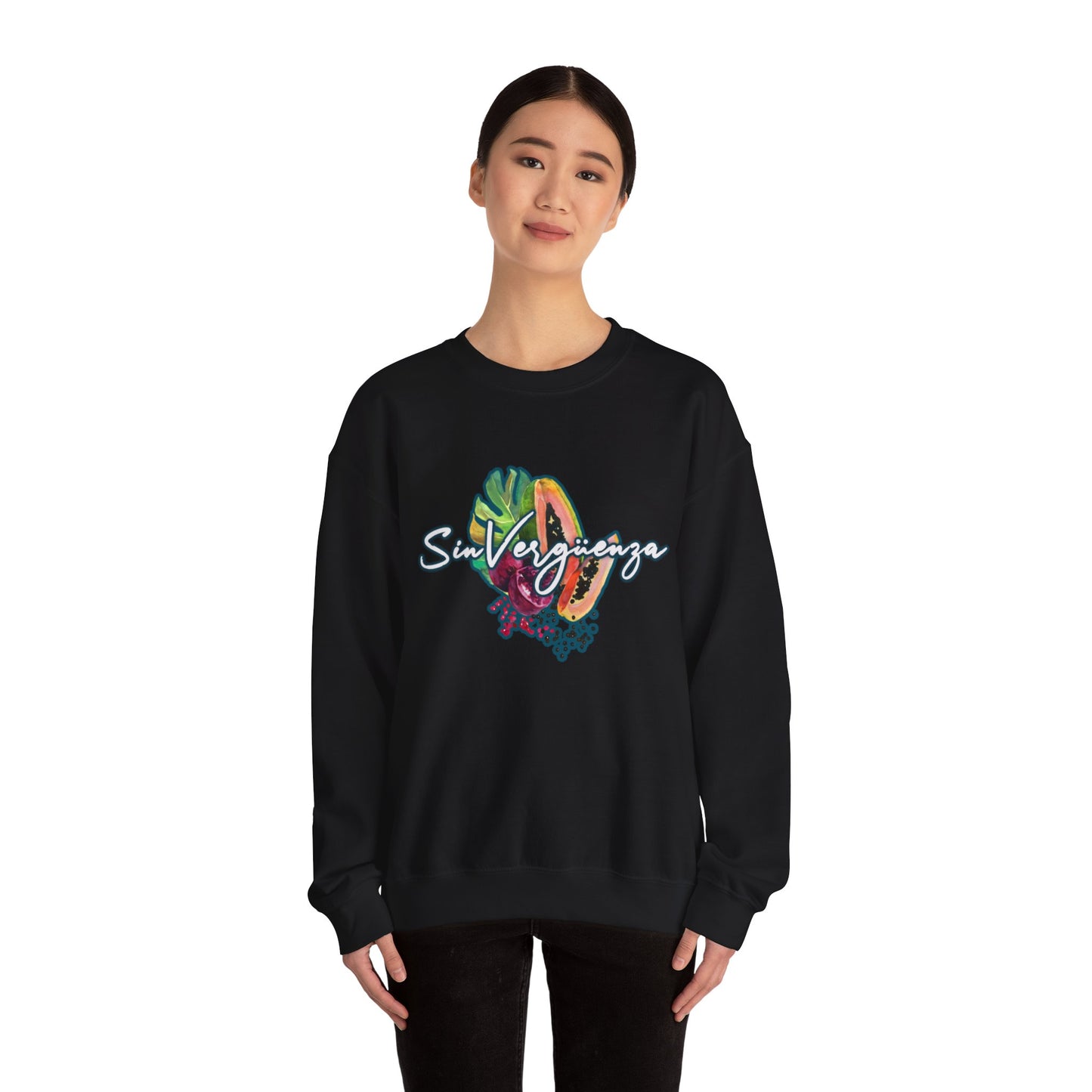 Sin Vergüenza Unisex Heavy Blend™ Crewneck Sweatshirt