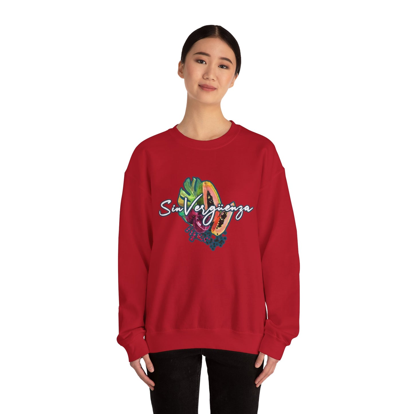 Sin Vergüenza Unisex Heavy Blend™ Crewneck Sweatshirt