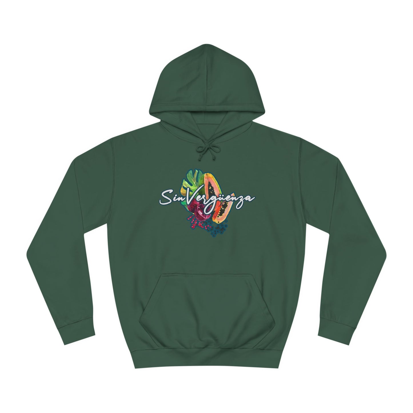 Sin Vergüenza Unisex College Hoodie