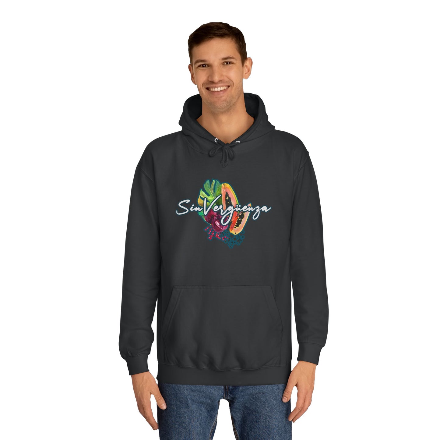 Sin Vergüenza Unisex College Hoodie