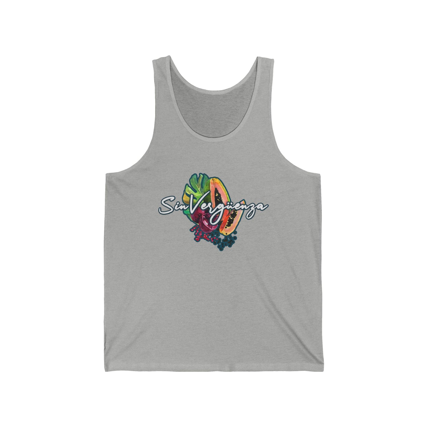 Sin Vergüenza Unisex Jersey Tank