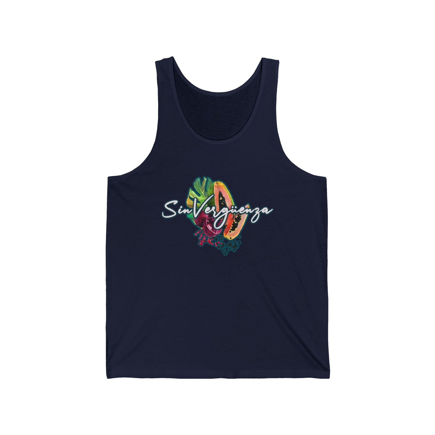 Sin Vergüenza Unisex Jersey Tank