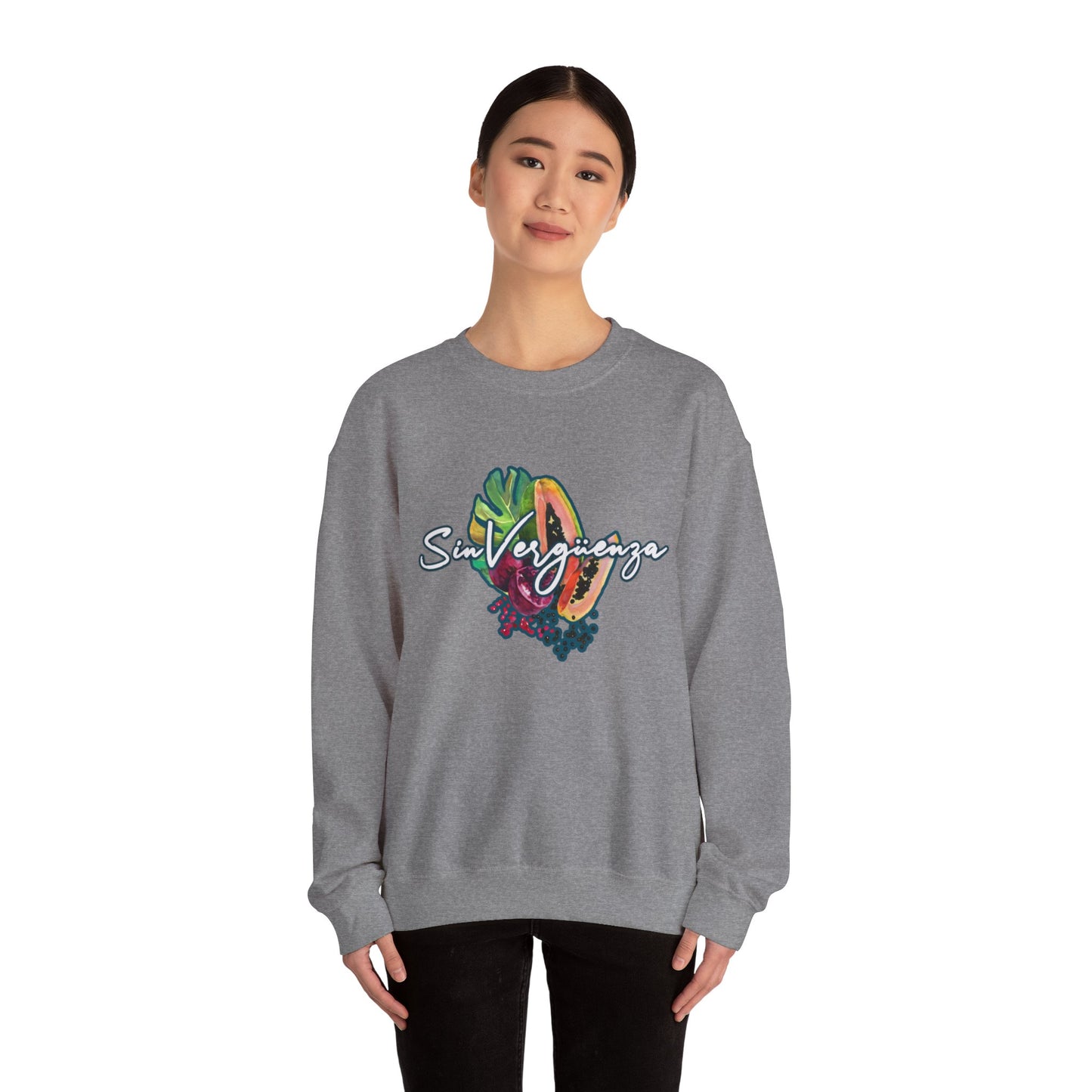 Sin Vergüenza Unisex Heavy Blend™ Crewneck Sweatshirt