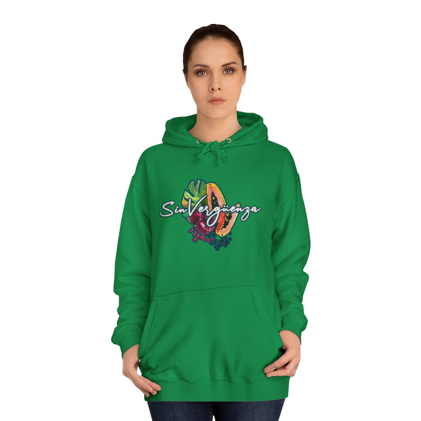 Sin Vergüenza Unisex College Hoodie