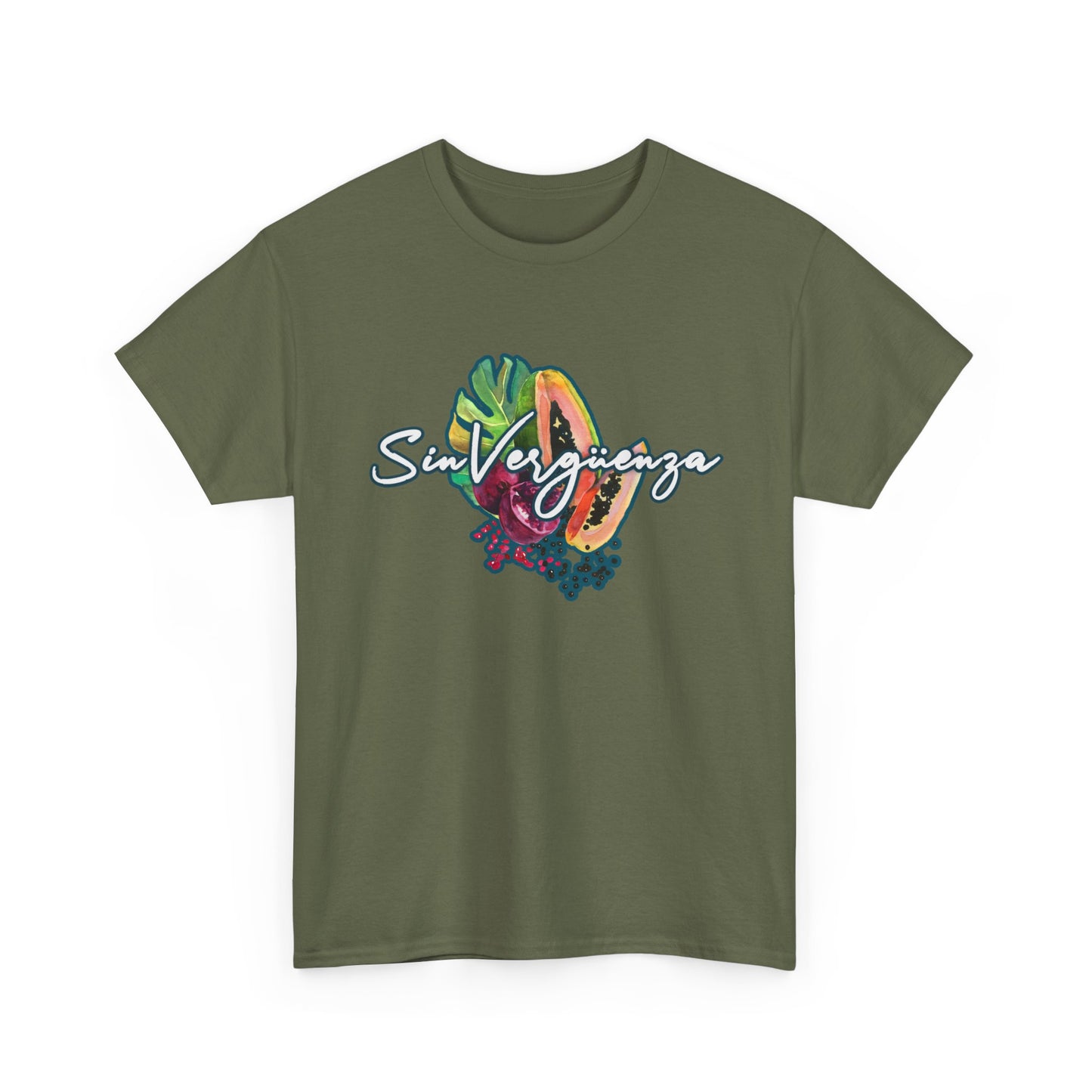 Sin Vergüenza Unisex Heavy Cotton Tee