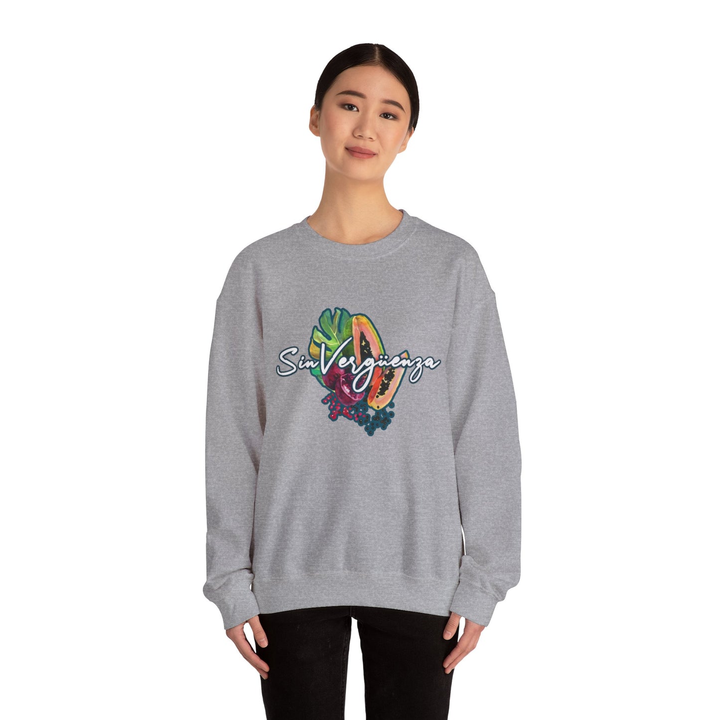 Sin Vergüenza Unisex Heavy Blend™ Crewneck Sweatshirt