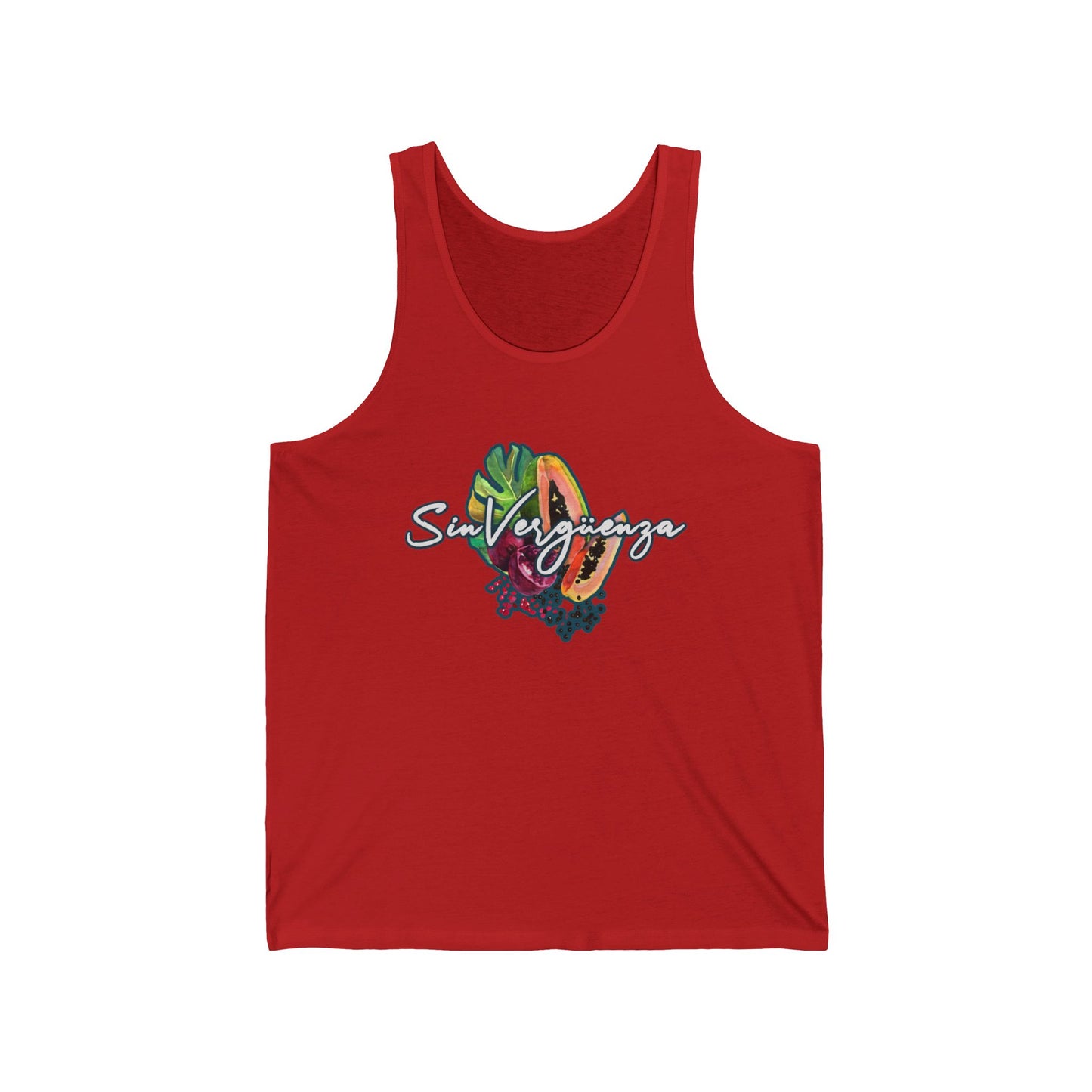 Sin Vergüenza Unisex Jersey Tank